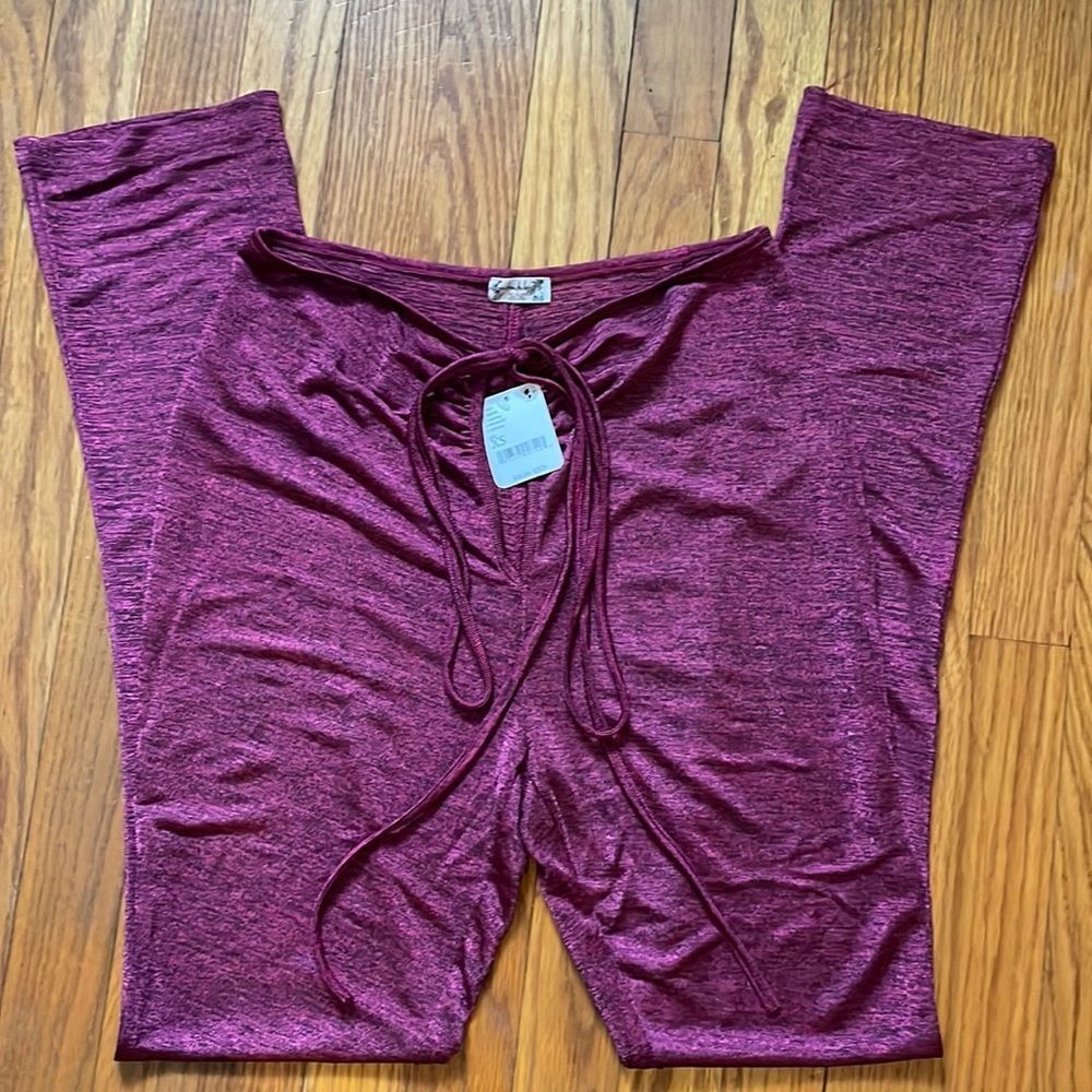 Free People Deja Vu Slim Flare Pants. NWT - Picture 2 of 7